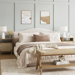 Boho Bedroom Set Light Brown