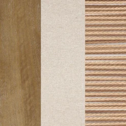 Boho Natural Flax & Seagrass Dining Chair (Set of 6)