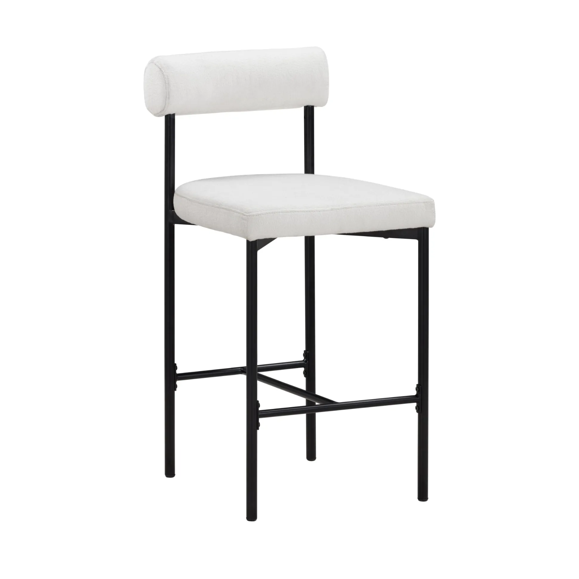 Boucle Counter Height Bar Stools (Set of 3)