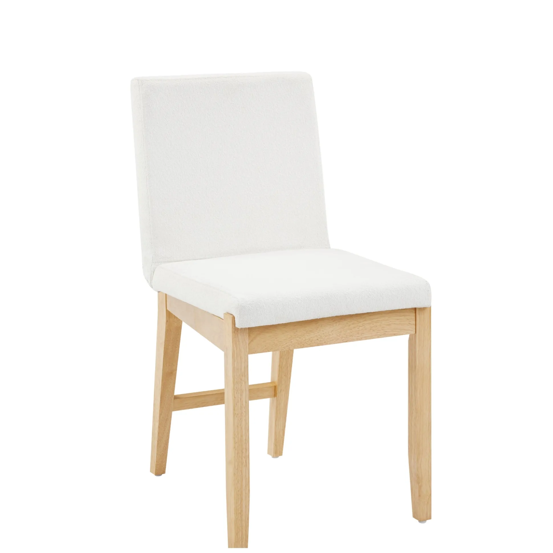 Exposed Back Dining Chair Brushed Warm Pine