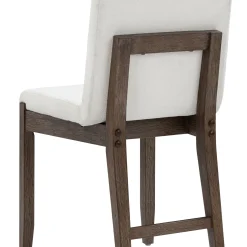 Exposed Back Dining Chairs Dark Brown (Set of 4)