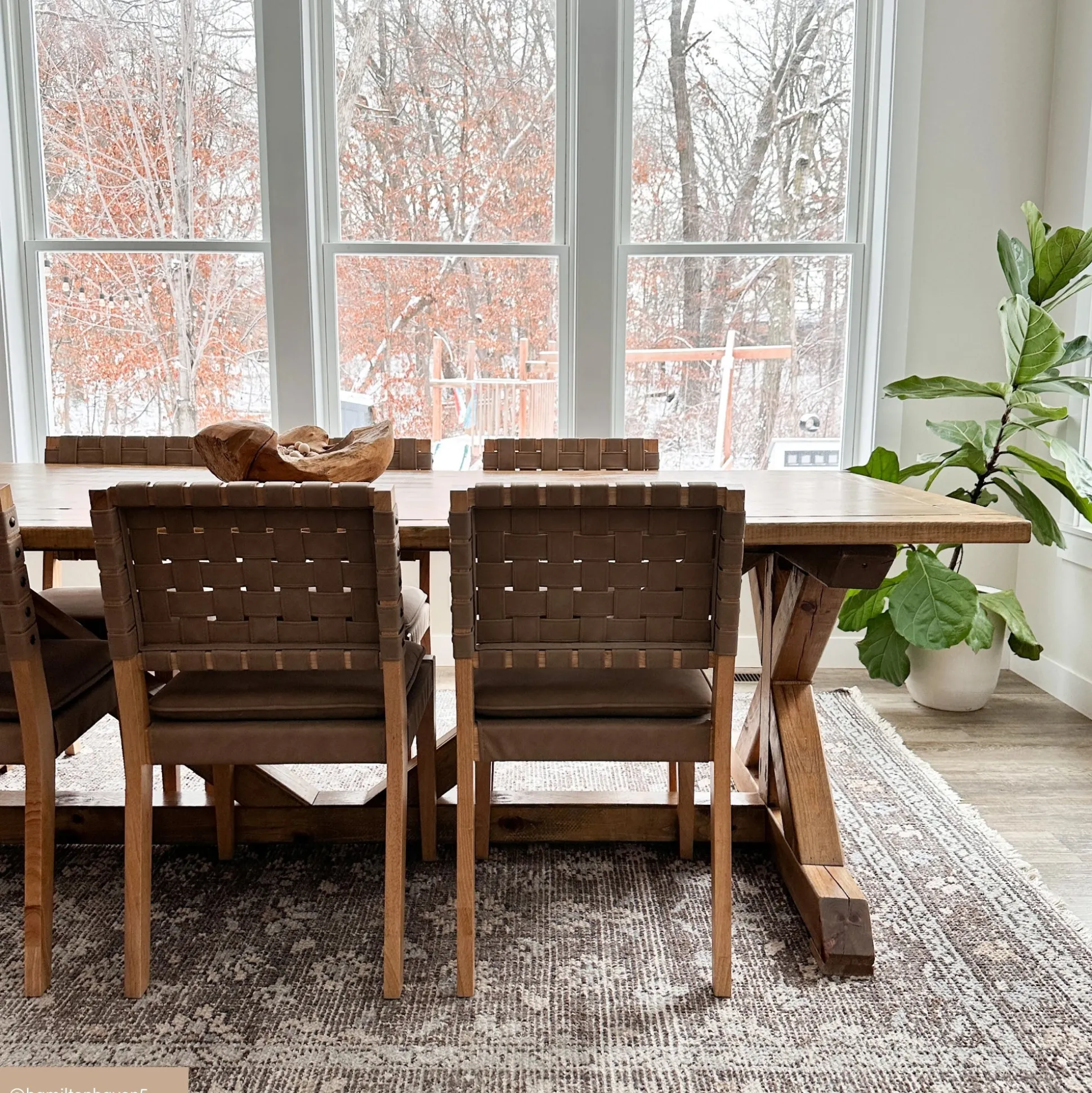 Faux Leather Dining Chairs Light Brown (Set of 2)