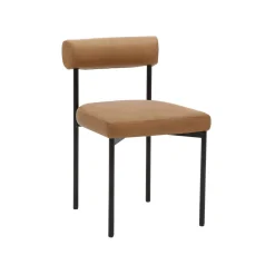 Faux Leather Modern Dining Chairs (Set of 4)