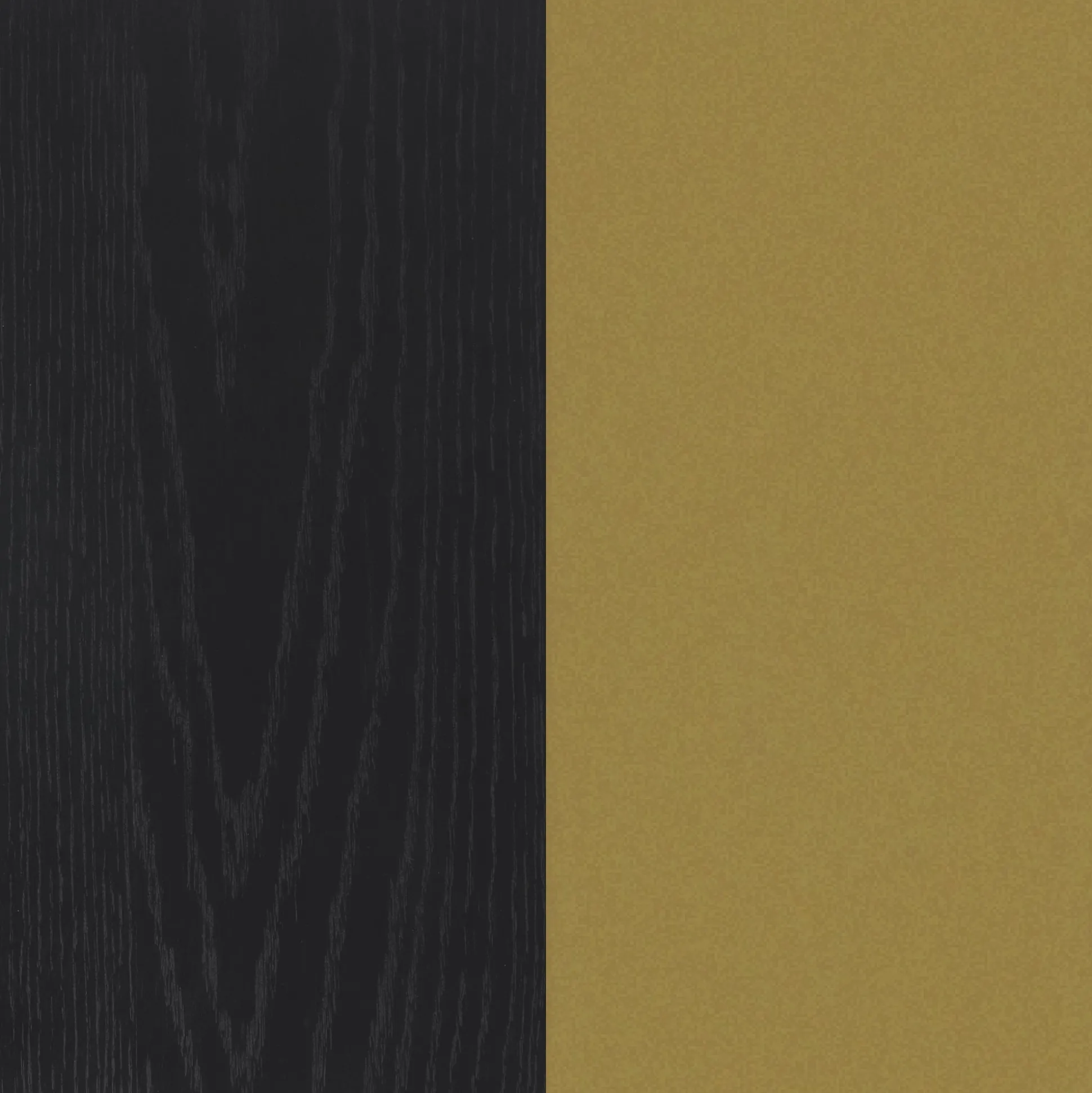 Fluted Wood Bedroom Set Black Oak