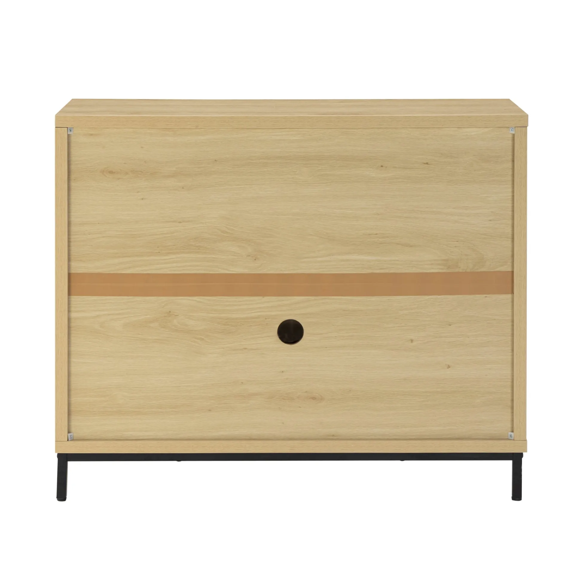 Glass TV Stand Console Cabinet with Doors for TVs up to 100"