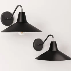 Indoor or Outdoor Metal Decorative Wall Light (Set of 2)