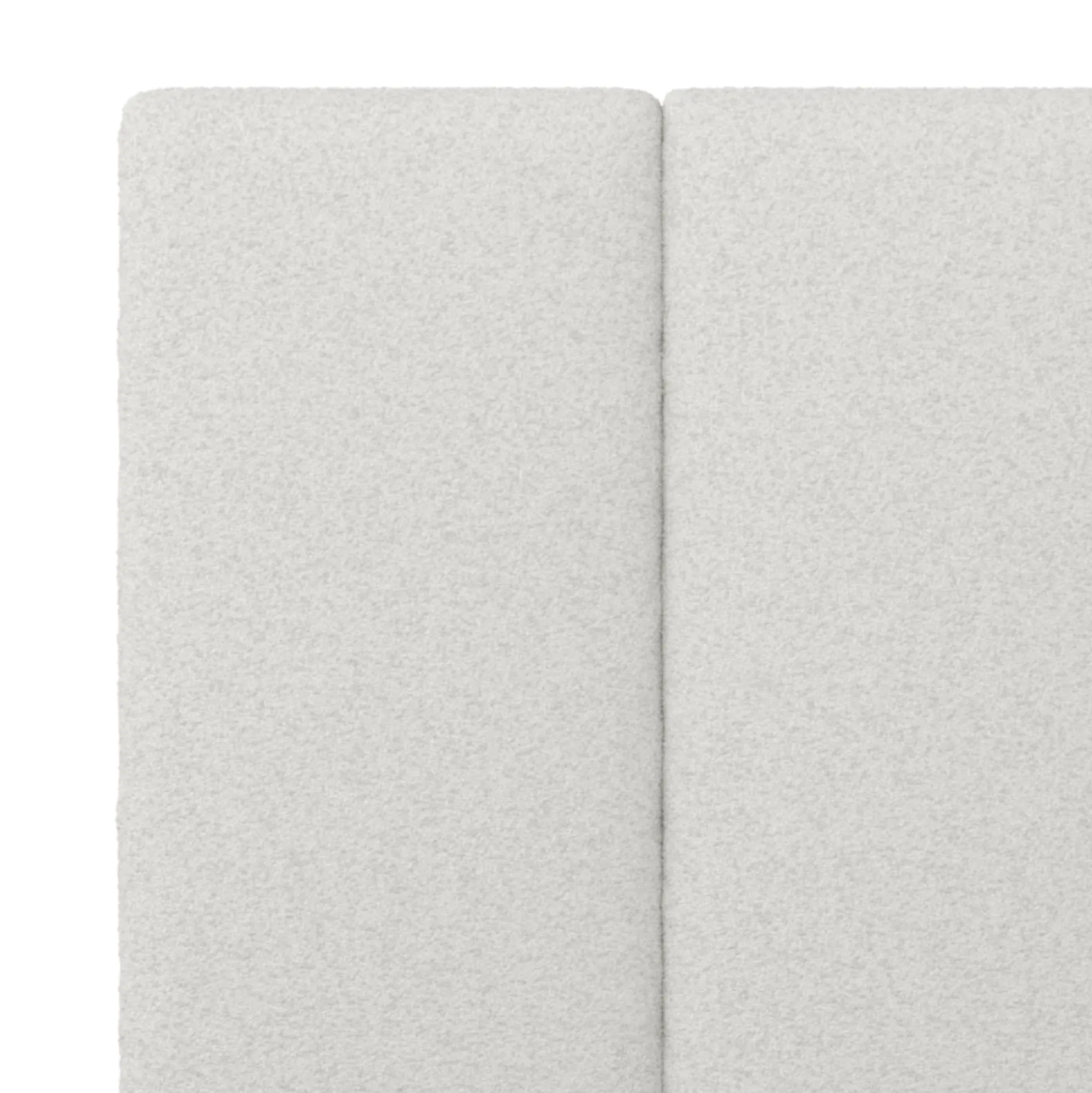 King Wall Mounted Headboard 4 Panel Boucle