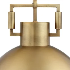 Metal Dome Pendant Lights Brass (Set of 2)