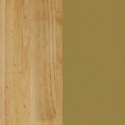 Mid-Century Fluted 3-Drawer Dressers Warm Pine (Set of 3)