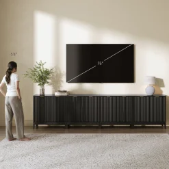 Mid-Century Fluted for TVs up to 100