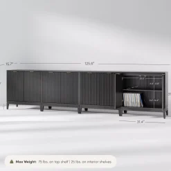 Mid-Century Fluted for TVs up to 100