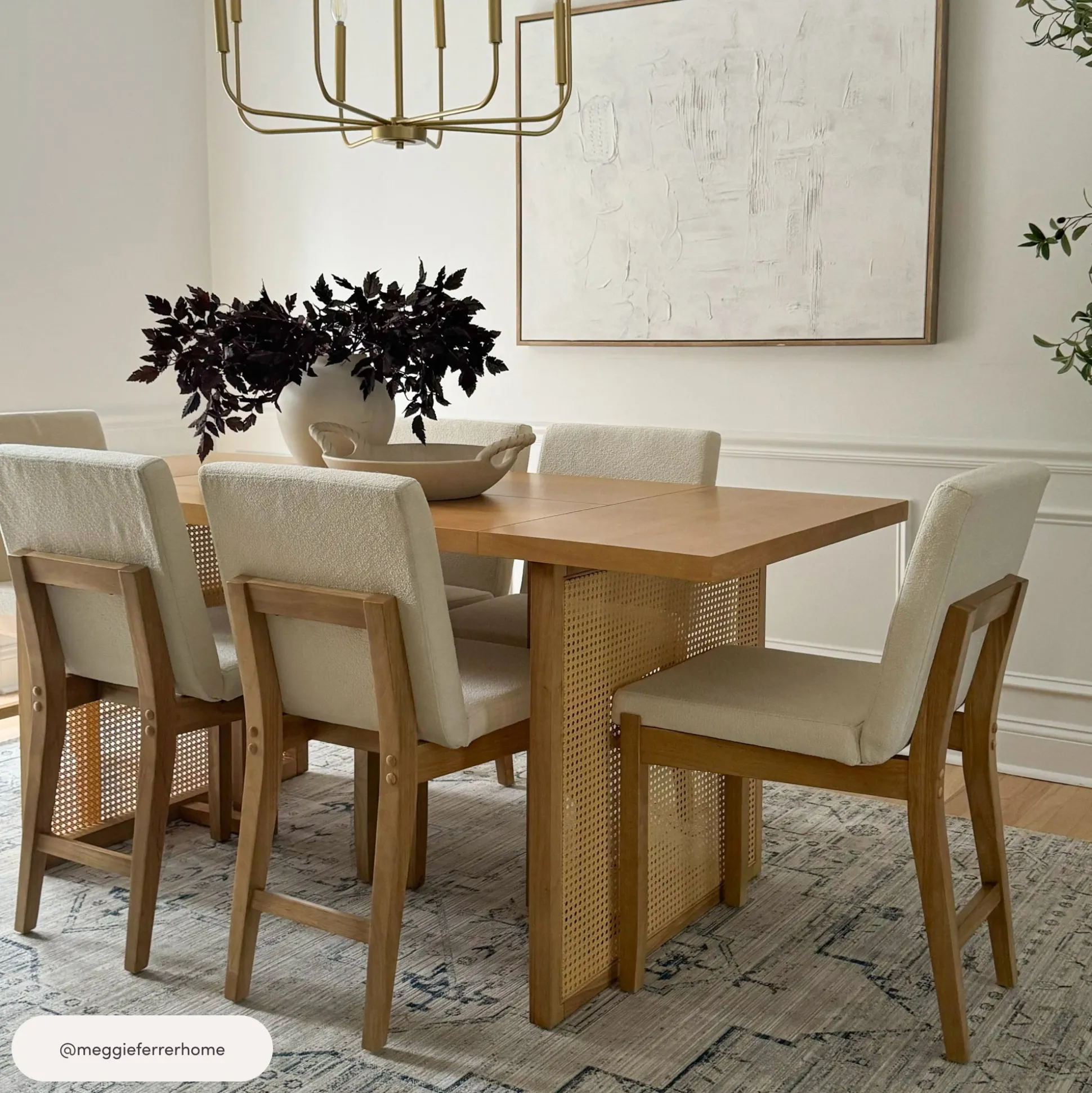 Modern Exposed Back Dining Chair (Set of 6)