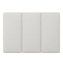 Queen Size Wall Mounted Textured Boucle Headboard