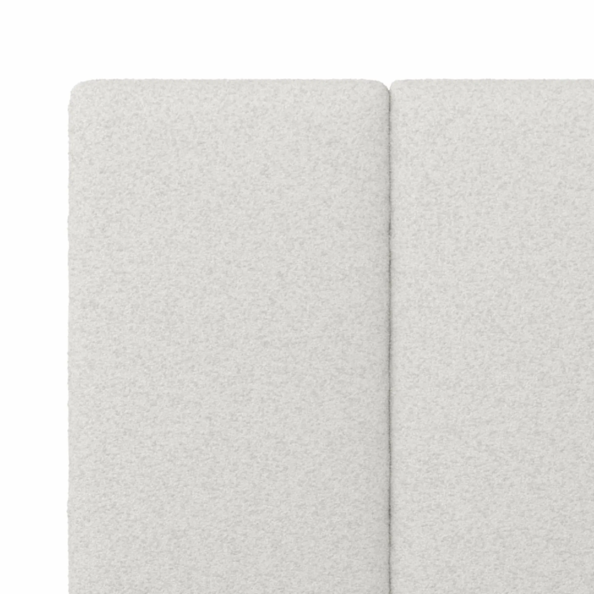 Queen Size Wall Mounted Textured Boucle Headboard