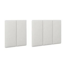 Queen Wall Mounted Boucle Headboard with Padding