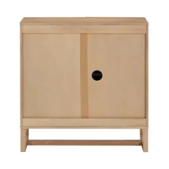 Rattan Arched TV Console Stand for TVs up to 75