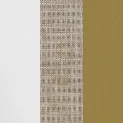 Rattan, Wood & Metal 3-Drawer Dressers White (Set of 3)
