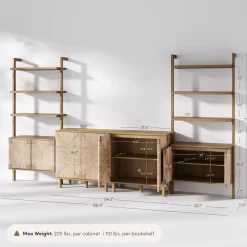 Seagrass Entertainment Center Brown