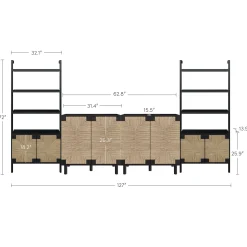 Seagrass Entertainment Center Black