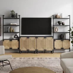 Seagrass Entertainment Center Black