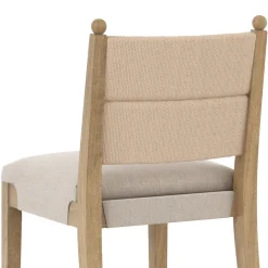 Seagrass & Wood Counter Height Bar Stool Light Brown (Set of 2)