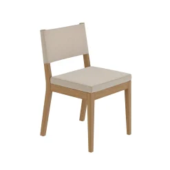 Upholstered Dining Chair Light Brown (Set of 6)