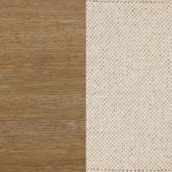 Wood Counter Height Bar Stools Light Brown Flax (Set of 2)