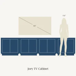 Wooden Arched TV Console Stand Raw Oak for TVs up to 100