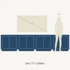 Wooden Arched TV Console Stand Black Oak for TVs up to 100