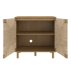 Wood TV Console for TVs up to 65