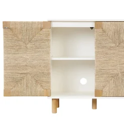 Wood TV Console for TVs up to 65
