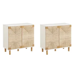 Wood TV Console for TVs up to 65